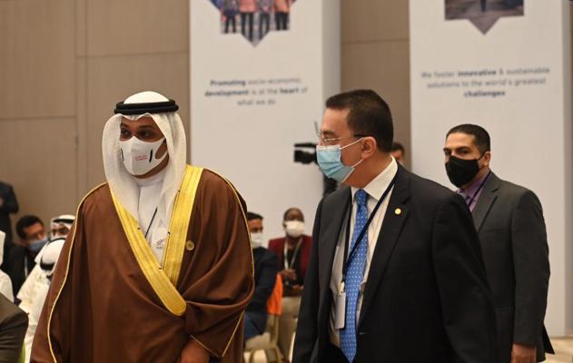 معالي وزير المالية والاقتصاد الوطني يترأس وفد مملكة البحرين في الاجتماع السنوي لمجلس محافظين البنك الإسلامي للتنمية 2021